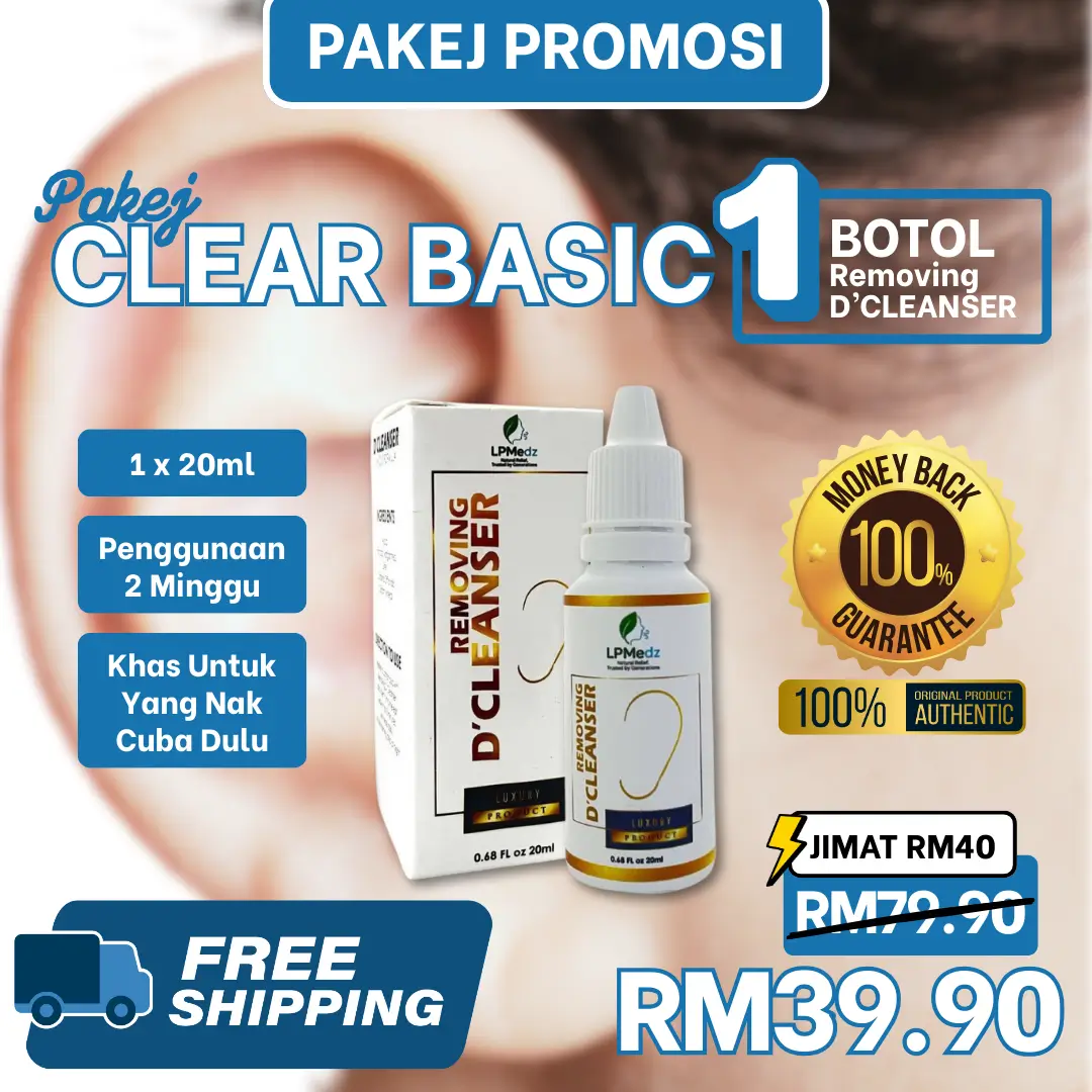 CLEAR BASIC - 1 BOTOL